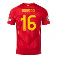 Camiseta España Rodri Hernandez #16 Primera Equipación Eurocopa 2024 manga corta